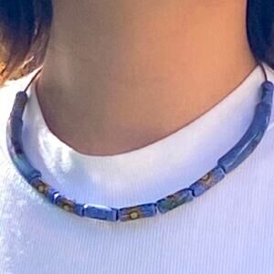 Vintage Bead Choker Necklace
